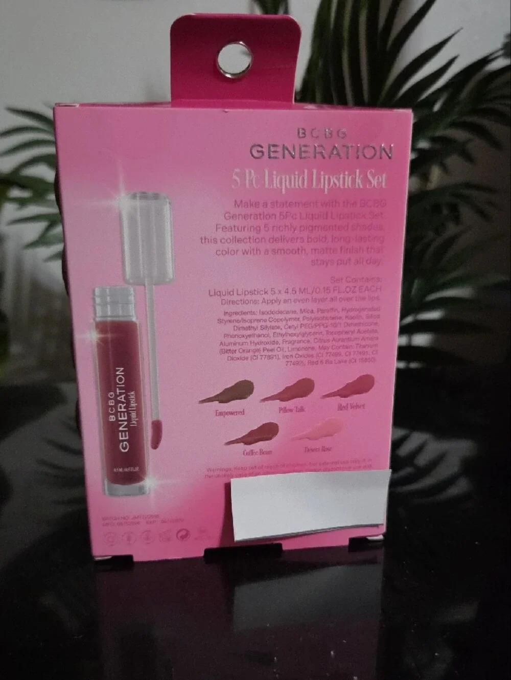 BCBGeneration 5-Piece Liquid Lipstick Set — Pink, Nude, Brown, Mauve, Taupe